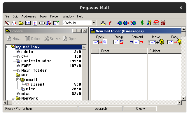 pegasus windows email client